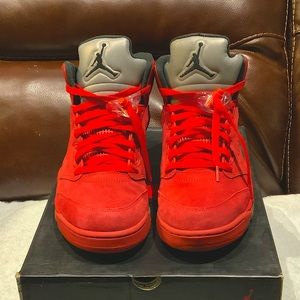 Jordan 5 Retro Red Suede 2017
